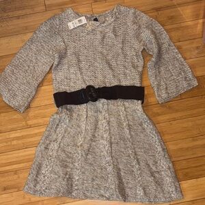 BNWT- Style & Co. Tan/gold belted Sweater Dress/Tunic- 1X